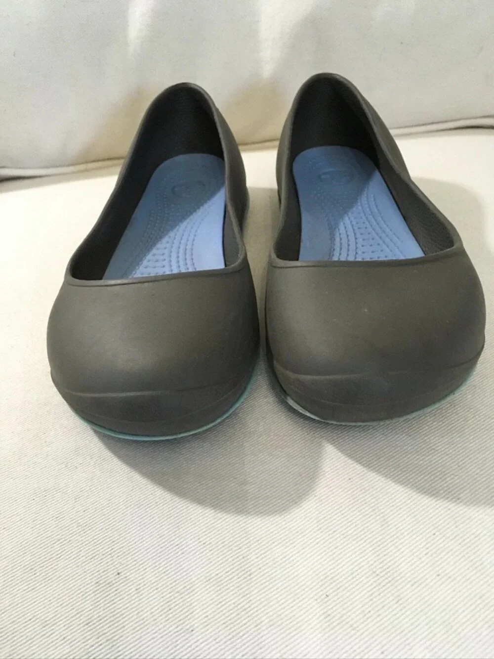 Crocs Tone Julia Flat Shoes Sz 7